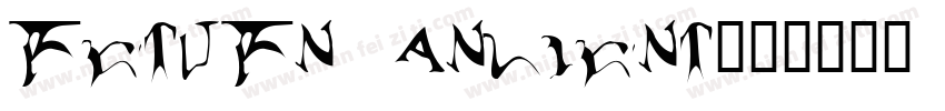 RETURN ANCIENT字体转换